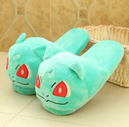 Brand New Pokemon Slippers Gengar Snorlax Eevee Squirtle Bulbasaur Charmander - Picture 9 of 10