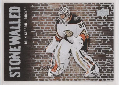 2018-19 Upper Deck Stonewalled John Gibson #SW-16