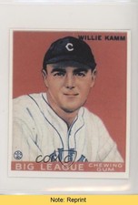 1983 Renata Galasso 1933 Goudey Reprints Willie Kamm #75 READ 3c7