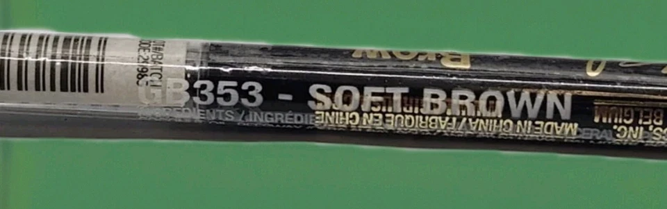 L.A. GIRL Shady Slim Brow Eyebrow Pencil Gb353 Soft Brown .003oz Sealed - Image 2 of 2