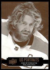 2021-22 Upper Deck UD Portraits Jakub Voracek Philadelphia Flyers #P-11