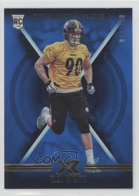 2017 Panini XR Rookies Blue /199 TJ Watt #134 Rookie RC 1h1