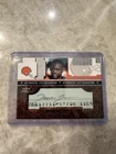 2001 Fleer Focus Certified Cuts Cut Auto James Jackson #CCJJ RC Browns Card