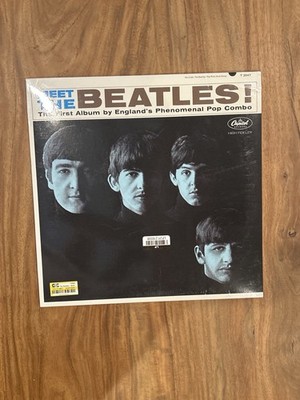 The Beatles Meet The Beatles Blue Vinyl LP Capitol Records Color Pressing