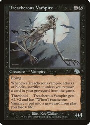 Treacherous Vampire - Judgment - Uncommon - MTG