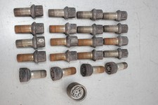 16x Radbolzen Radschrauben+ 4x Radsicherung 1x Felgenschloss Audi A5 8T