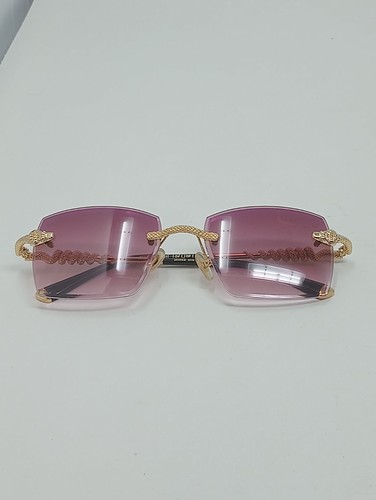James Oro Collection I Reserve Bordeaux Serpent Grail Authentic 57 19 Sunglasses