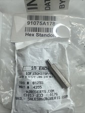 (10) 3/8" Hex Standoff 10-32 Male-Female 1-1/2" Long McMaster 91075A178