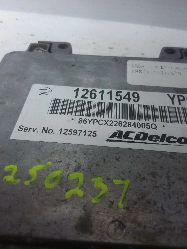 Módulo de control electrónico ECM del motor 2,4 L compatible con 07-12 MALIBU 12597125 Foto 3 de 4