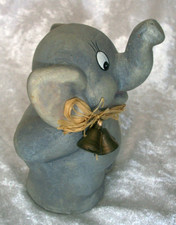 Ceramic African Elephant ornament model figurine