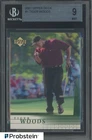 #2 2001 Upper Deck Golf #1 Tiger Woods RC Rookie BGS 9 MINT