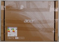 ACER Vero CB272D6 27” Monitor - Black