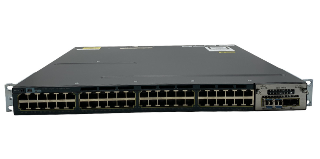 Cisco  Catalyst (WS-C3560X-48T-S) 8-Ports Rack-Mountable Swi