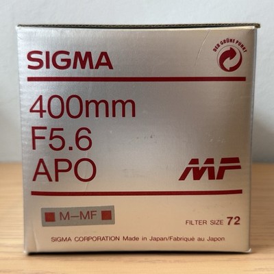 SIGMA 400ミリF5.6 ミノルタAF用 Amazon.co.jp: SIGMA シグマ AF TELE 400mm F5.6 MULTI-COATED