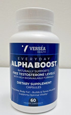 Alpha Boost Natural Free Testosterone Support Energy Stamina Endurance & Health