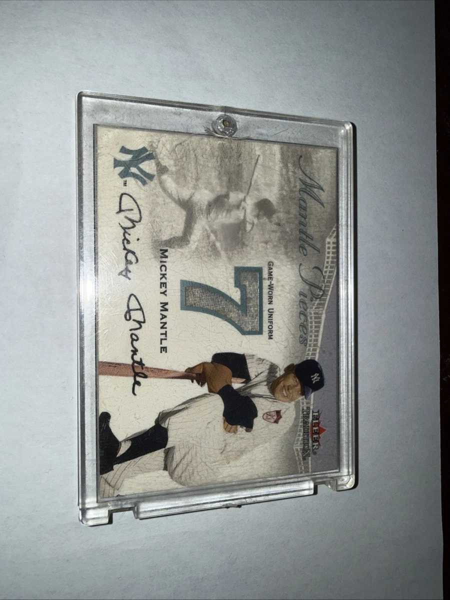 Fleer Mickey Mantle Baseball Sports Trading Cards & Accessories