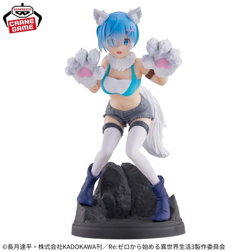 Re:Zero Starting Life in Another World Monster Motions Espresto - Rem Figure NEW - Picture 8 of 8