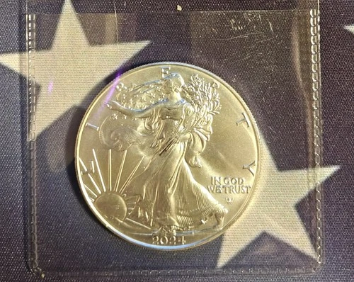 2024 1 oz American Silver Eagle  .999 Fine Silver Coin