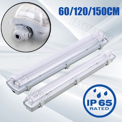 Plafonnier LED Pour Salle Humide - 60/90/120/150 Cm - Éclairage Moderne IP65 - 3000K/4500K/6500K - Neuf