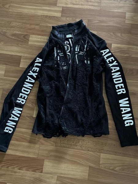 Women Alexander Wang Top Black Lace 38 / M / 46