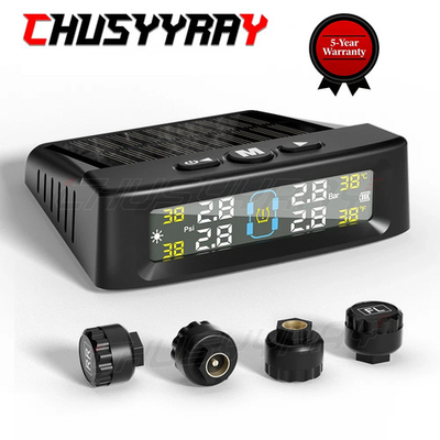 #ad RV Tire Pressure Monitoring System Real Time Trailer TPMS 4 Sensors $22.85