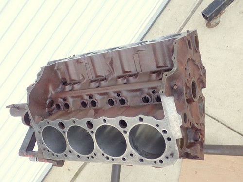 1971 Small Block Chevy 4 Bolt Engine Block 350 3970010 D 14 1 Corvette Z28 LT-1