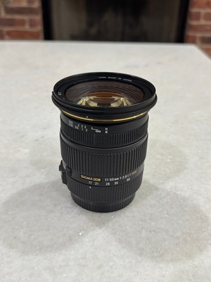 Sigma 17-50mm f/2.8 EX DC OS HSM - for Canon EF-S