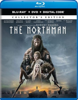 The Northman (Blu-ray) Claes Bang Anya Taylor-Joy Ethan Hawke Willem Dafoe