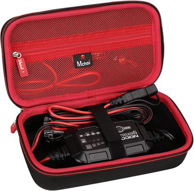Mchoi Hard Travel Case for NOCO GENIUS5 Battery Charger - Protective EVA Storage