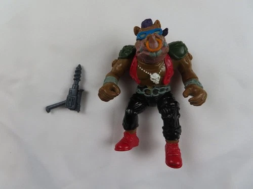 Vintage BEBOP Teenage Mutant Ninja Turtles Action Figure TMNT Playmates 1988