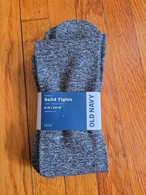 New In Package Old Navy Women s Control Top Tights Ash Gray Size S-M 