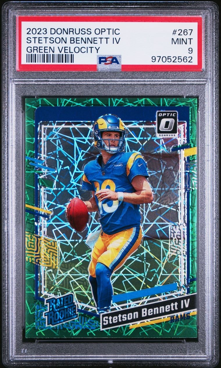 Stetson Bennett Panini Donruss Optic #267 Green Velocity