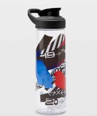 Lifestyle 80232864116 gourde isotherme 1L en inox noir pour le sport