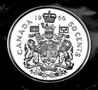 1966 50¢ silver coin that is UNC in a paper flip Gorgeous