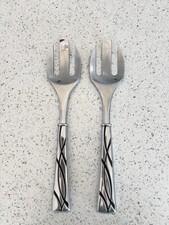 Lenox Vibe Hollowware Forks Serving Set Ornat...