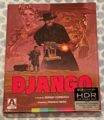 Django (4K UHD) + Texas Adios (Blu-ray) Arrow Video Limited Edition FSK 18 OoP