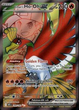 Ethan's Ho-Oh ex Holo Ultra Rare SV10: Destined Rivals 209/182 NM on eBay