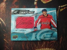 Upper Deck Ice Signature Swatches Jakub Vrana #SWJV 070/150