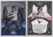 2022 Certified Dark Horses Mirror Blue /75 Davis Mills #DH-15