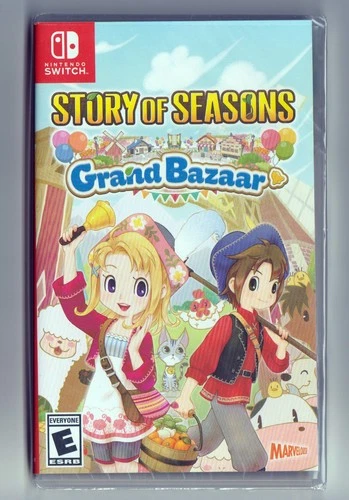 Story of Seasons Grand Bazaar - Nintendo Switch (BRAND NEW / SEALED)