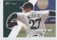 2008 Just Minors Just Auto Bud Norris #52 0c4
