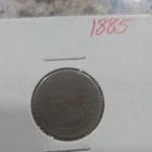 1885 Indian Head Small Cent BN Circulated Business Strike Philadelphia Mint