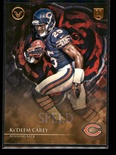 2014 Topps Valor #122 Ka'Deem Carey Speed