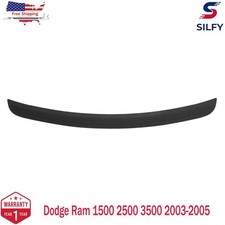 Front Bumper Trim Molding For 2002-2005 Dodge Ram 1500 2003-2005 Ram 2500 Black Front Bumper Trim Molding For 2002-2005 Dodge Ram 1500 2003-2005 Ram 2500 Black