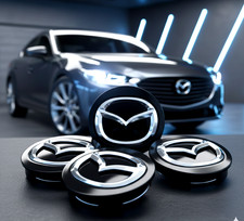 MAZDA CX-5 COPRICERCHI IN LEGA COPRIMOZZO 56MM SET DI 4