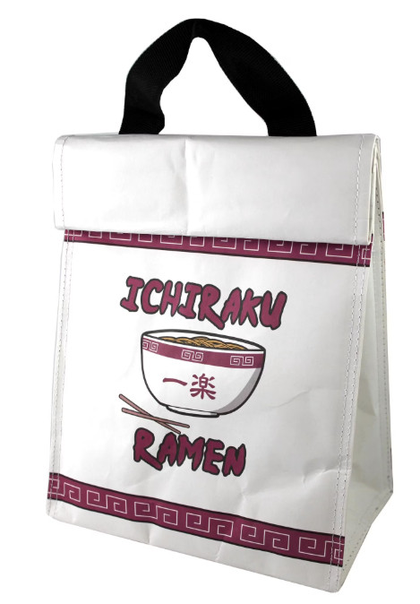 Bolsa de almuerzo aislada Naruto Shippuden Ichiraku Ramen - Nueva con etiquetas