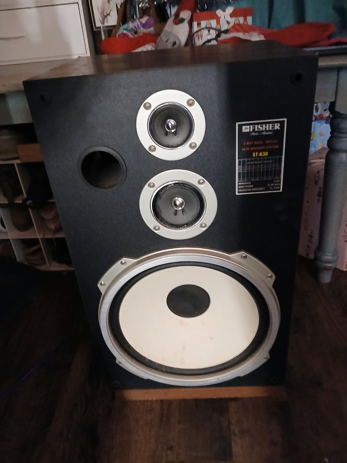 Fisher ST-830 Speakers HiFi Stereo Vintage Home Audio USA 15
