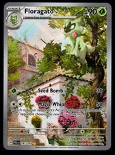 Floragato 197/193 Illustration Rare Paldea Evolved Pokémon Card