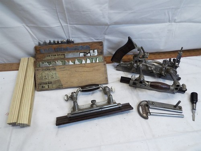 #ad #ad Stanley 55 Combination Woodworking Plow Plane Wood Fence Cutters Attachment Tool $599.99