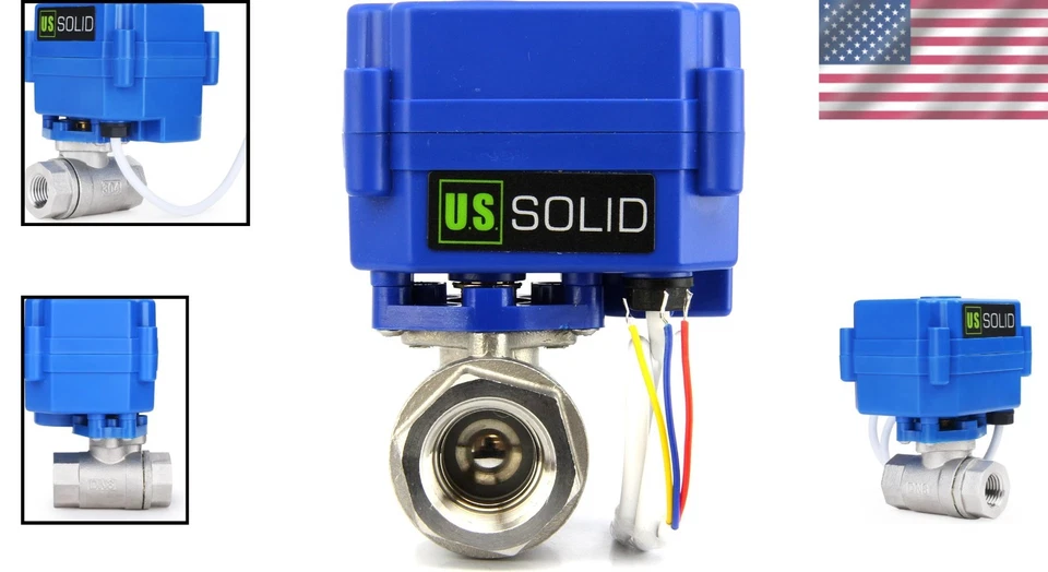 Energy-Efficient Electrical Ball Valve, 2-Point Control - Image 2 of 4